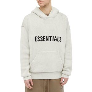 ESSENTIALS KNIT HOODIE, size L